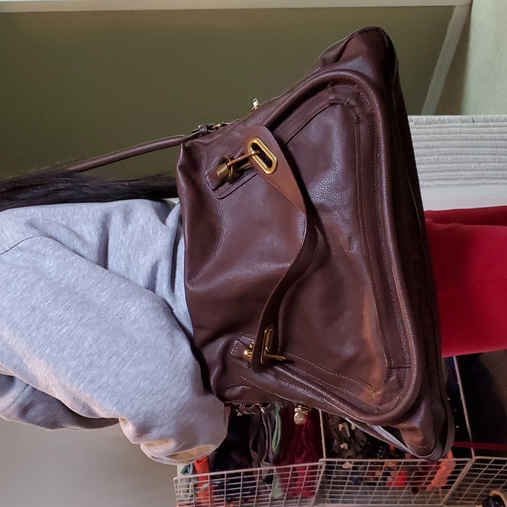 Chloe brown leather bag